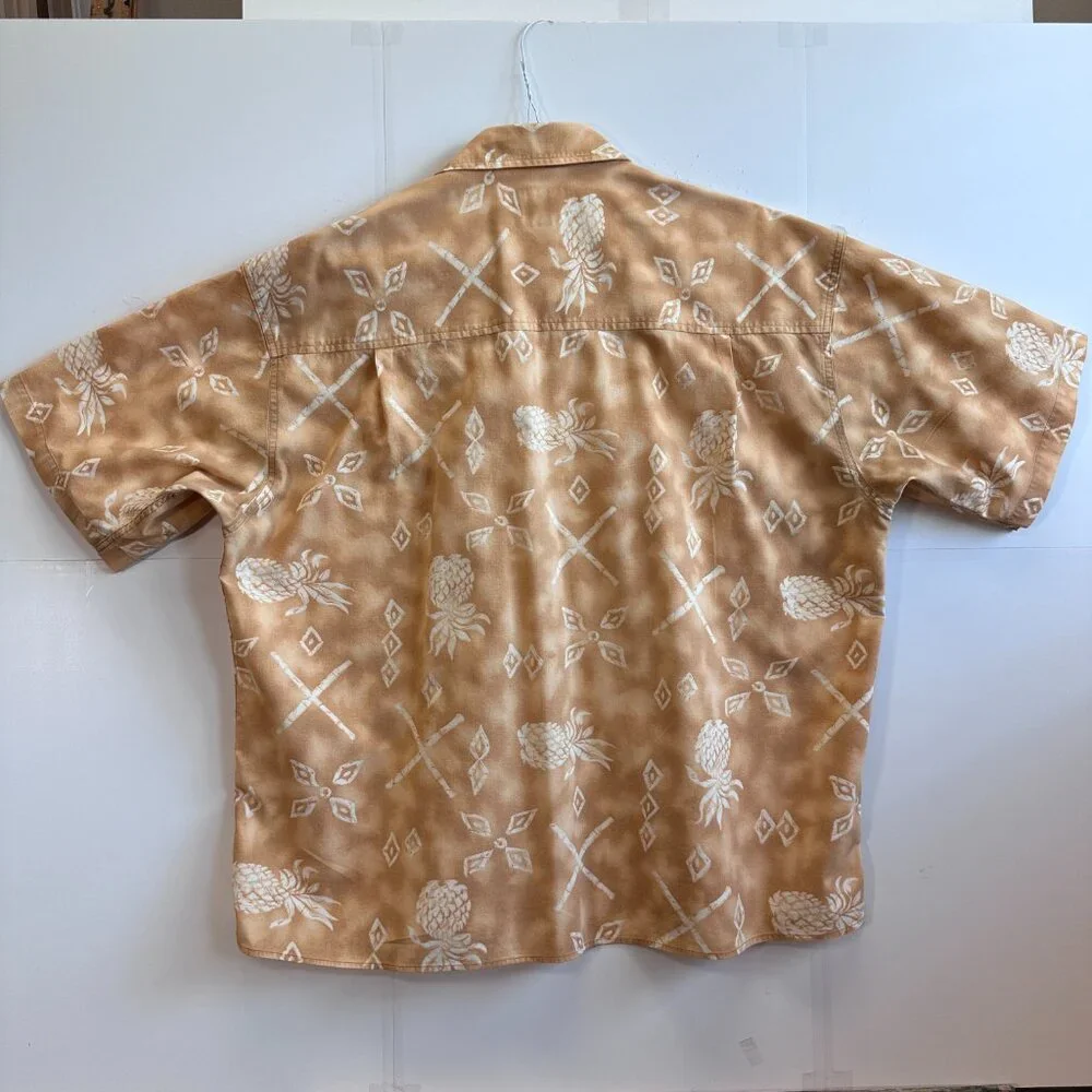 Fridays by Cluett XL‎ Pineapple Aloha Shirt VTG 90s-Y2K